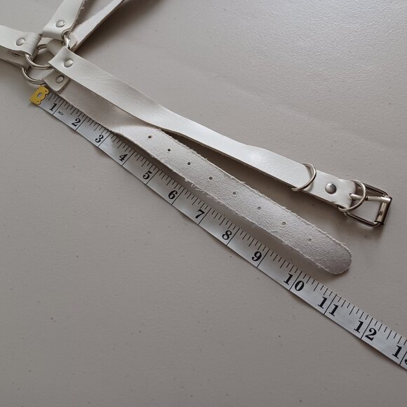 Leather Harness with Angel Wings - Picture 10 of 12